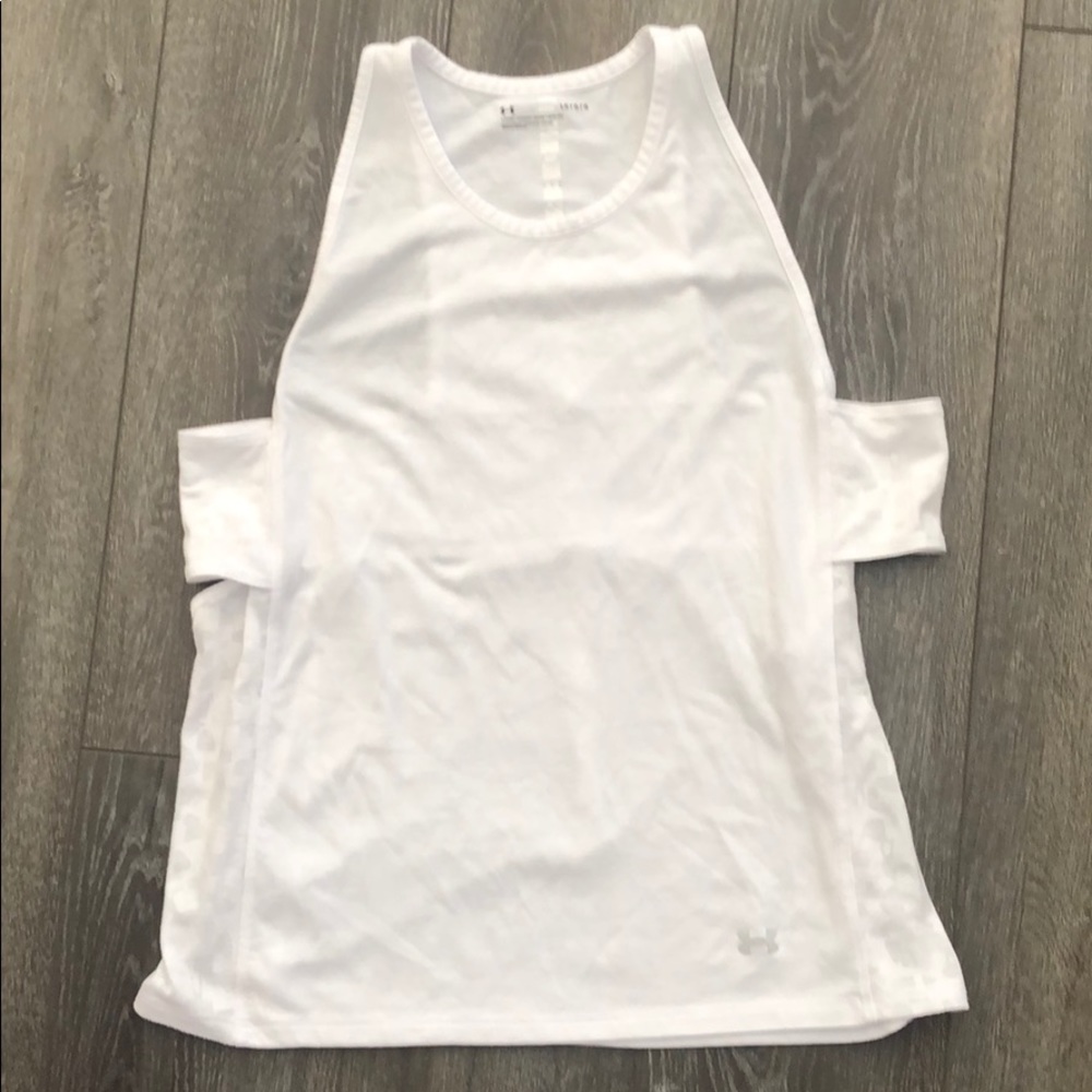 Under Armour workout shirt white size large